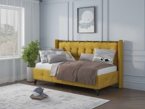 СВЕТЛАНА 3 Кровать линейная (Горчичный) в Советском - sovetskiy.mebel24.online | фото