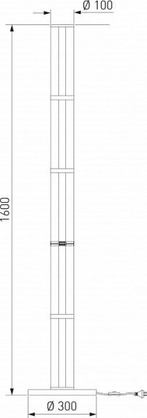 Торшер Eurosvet Stark 80537/1 латунь в Советском - sovetskiy.mebel24.online | фото 5
