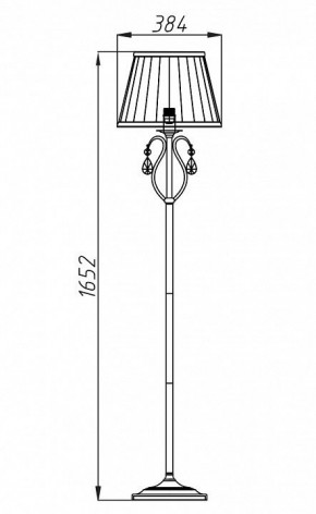 Торшер Maytoni Brionia ARM172-11-G в Советском - sovetskiy.mebel24.online | фото 2