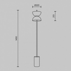 Торшер Maytoni Kyoto MOD178FL-L11B3K в Советском - sovetskiy.mebel24.online | фото 3