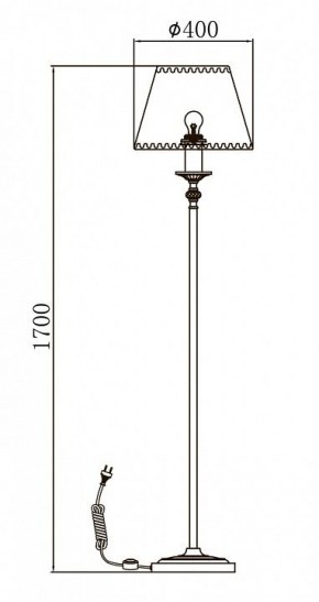 Торшер Maytoni Soffia RC093-FL-01-R в Советском - sovetskiy.mebel24.online | фото 3