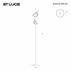 Торшер ST-Luce LILT SL6210.405.02 в Советском - sovetskiy.mebel24.online | фото 2