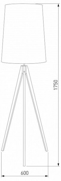 Торшер TK Lighting Walz 5599 Walz в Советском - sovetskiy.mebel24.online | фото 2