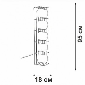Торшер Vitaluce V3019 V3019-1/5P в Советском - sovetskiy.mebel24.online | фото 4