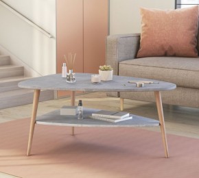 ТРИО Стол журнальный (бетон) в Советском - sovetskiy.mebel24.online | фото