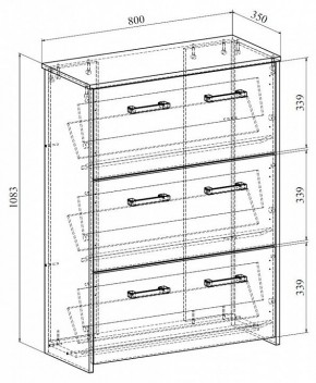 Тумба для обуви Агата АТ-1 в Советском - sovetskiy.mebel24.online | фото 4