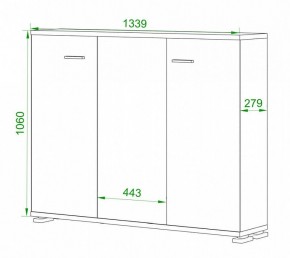 Тумба Домино ПУ-60-4 в Советском - sovetskiy.mebel24.online | фото 2