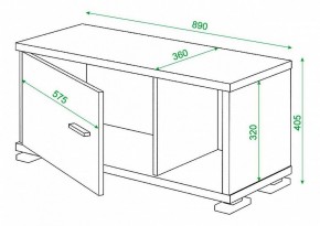 Тумба комбинированная Домино СБ-30/1 в Советском - sovetskiy.mebel24.online | фото 3