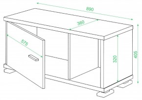 Тумба комбинированная СБ-30/1 в Советском - sovetskiy.mebel24.online | фото 2