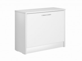 Тумба ОРИОН с одной полкой для обуви, цвет белый в Советском - sovetskiy.mebel24.online | фото