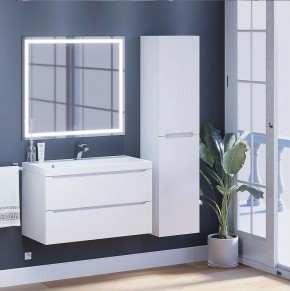Тумба под раковину Uperwood Tanos 100 см, подвесная, белая матовая в Советском - sovetskiy.mebel24.online | фото 11