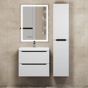 Тумба под раковину Uperwood Tanos 60 см, подвесная, белая/графит в Советском - sovetskiy.mebel24.online | фото 13