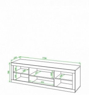 Тумба под ТВ Toivo Кон170 в Советском - sovetskiy.mebel24.online | фото 2