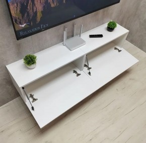 Тумба подвесная под ТВ LINES MTV1-MA 750 Белый глянец (Белый-M 10.1.1) в Советском - sovetskiy.mebel24.online | фото 11