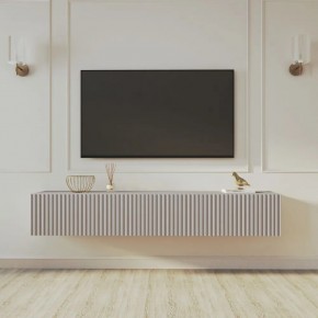 Тумба подвесная под ТВ LINES MTV3-MA 900 Бежевый (Леда-М 10.1.5) в Советском - sovetskiy.mebel24.online | фото 12