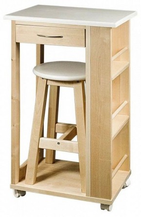 Тумба с табуретом Мебелик в Советском - sovetskiy.mebel24.online | фото 8