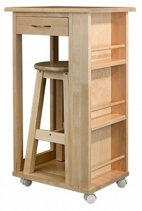 Тумба с табуретом Мебелик в Советском - sovetskiy.mebel24.online | фото 2