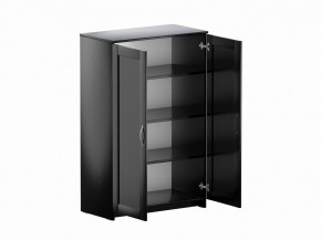 Тумба СИРИУС двухдверная высокая, цвет Дуб Венге в Советском - sovetskiy.mebel24.online | фото