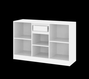 Тумба ТВ малая Парус (Белый/Графит) в Советском - sovetskiy.mebel24.online | фото 5