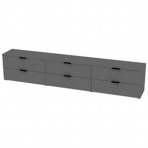 ТВ тумба TV18 (Графит) в Советском - sovetskiy.mebel24.online | фото