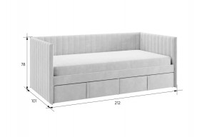 ТВИКС Кровать (софа) с ящиками 900 в Советском - sovetskiy.mebel24.online | фото 2