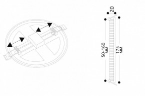 Встраиваемый светильник Arte Lamp Mesura A7974PL-1WH в Советском - sovetskiy.mebel24.online | фото 5