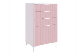 ЗЕФИР Комод (пудра розовая) в Советском - sovetskiy.mebel24.online | фото